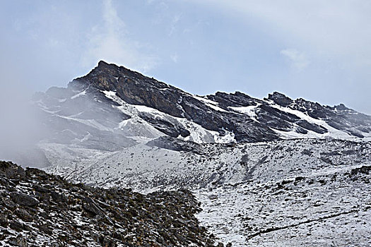 玻利维亚,山脉,雪