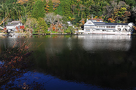 斑点,湖,日本