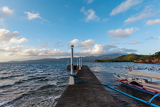 菲律宾puertogalera岛码头