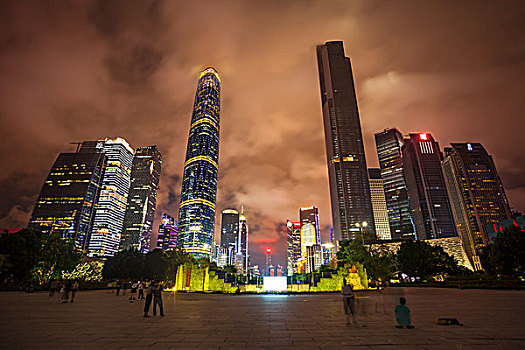 广州城市夜景