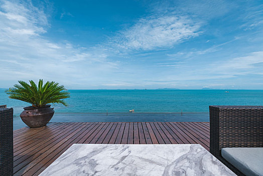泰国苏梅岛豪华度假酒店,海岛度假村观海景观