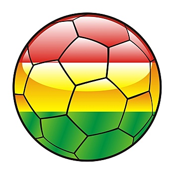 玻利维亚,旗帜,足球