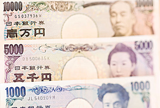 日元,钞票