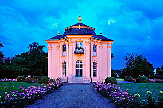 花园,宫殿,拉施塔特,黑森林,巴登符腾堡,德国,欧洲