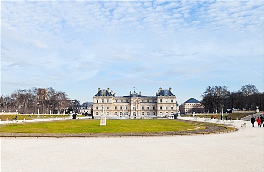 卢森堡,宫殿,花园,巴黎