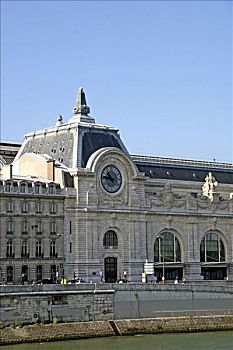奥塞美术馆,塞纳河,巴黎