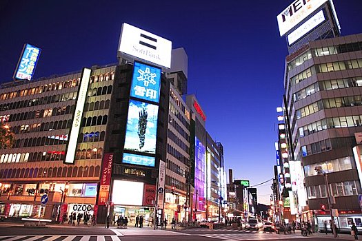 夜景,城市