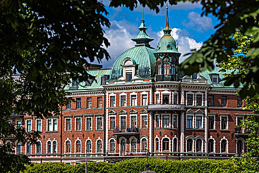 传统建筑,斯德哥尔摩,瑞典