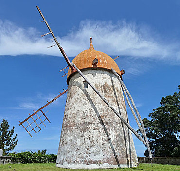 风车,圣米格尔,岛屿