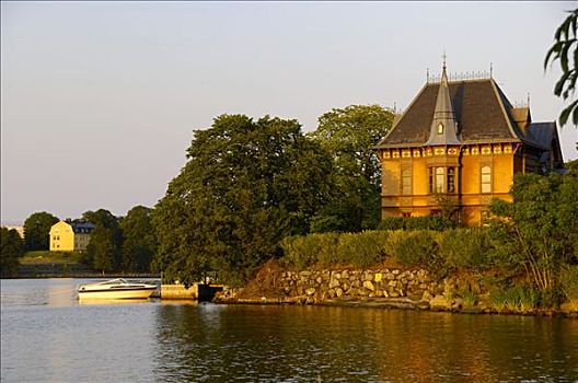 宅邸,19世纪,斯德哥尔摩,瑞典