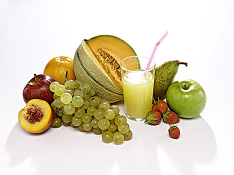 维生素,果汁,新鲜,水果