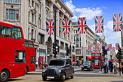伦敦,巴士,出租车,牛津街,威斯敏斯特,英国,英格兰