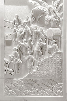 古代科举浮雕,南京江南贡院,中国科举博物馆