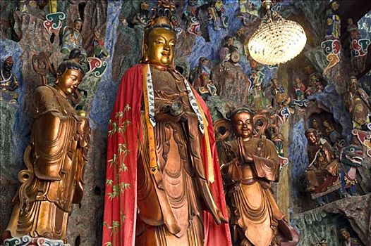 雕塑,庙宇,常州,中国