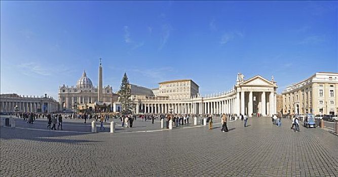 圣彼得大教堂,广场,埃及,方尖塔,梵蒂冈,罗马,意大利