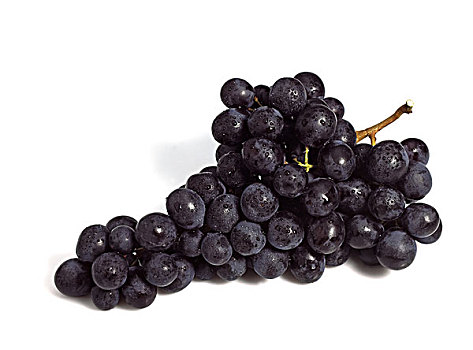 黑色,玫瑰香葡萄,葡萄,酿酒葡萄,水果,白色背景