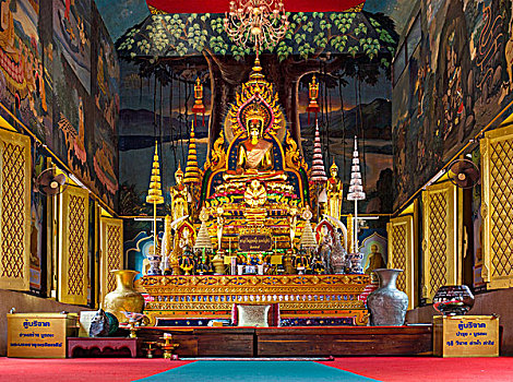 佛像,寺院,庙宇,泰国,亚洲