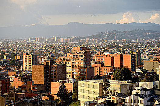 风景,地区,波哥大,哥伦比亚,南美