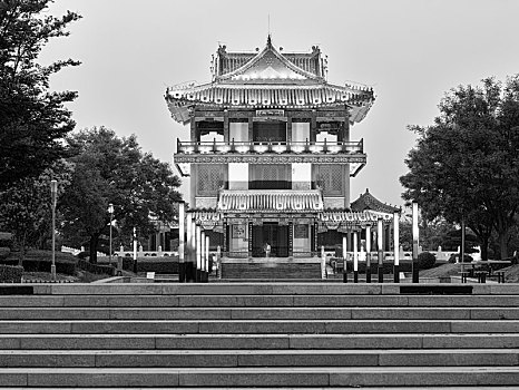 太白,风景区,北湖