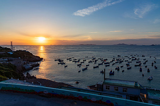 海岛日落