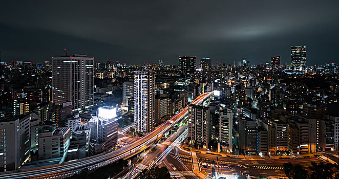 日本东京夜景