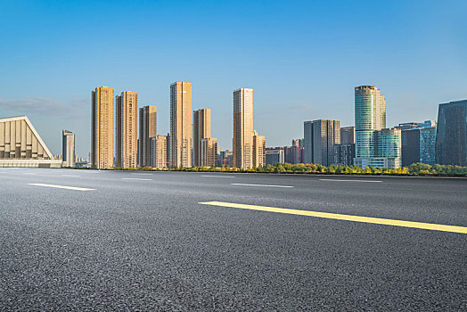 宁波现代建筑和城市道路