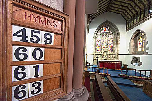 数字,木板,教堂,苏格兰边境,苏格兰
