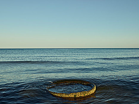 金属废料,漂浮,波罗的海