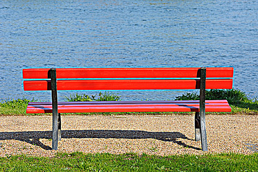 公园长椅,巴伐利亚,德国