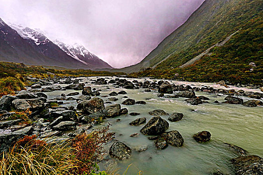 新西兰南岛,库克山