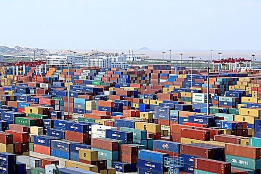 集装箱港口,上海洋山深水港,码头