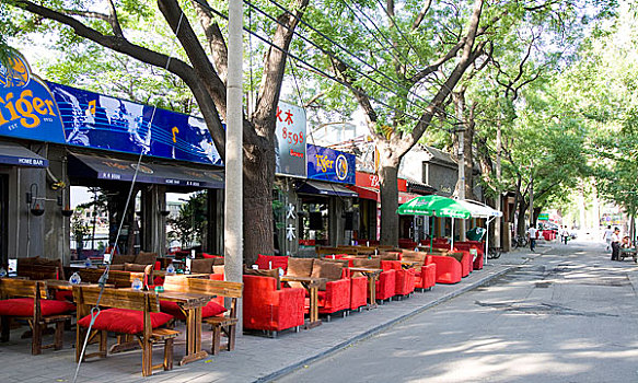 北京什刹海酒吧一条街