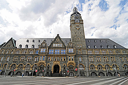 市政厅,雷姆沙伊德,陆地,区域,北莱茵威斯特伐利亚,德国,欧洲