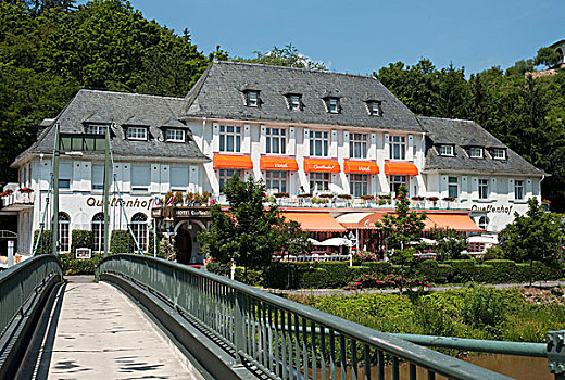 酒店,疗养胜地,莱茵兰普法尔茨州,德国,欧洲