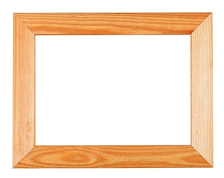 宽,简单,木质,画框