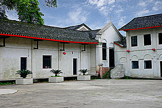 重庆大足马路天主教堂