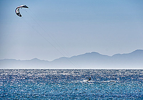 墨西哥,风筝冲浪手,科特兹海