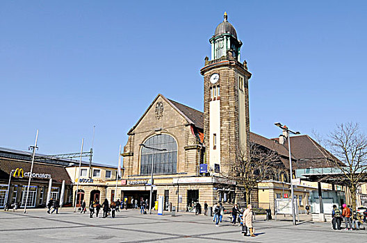 火车站,鲁尔区,北莱茵-威斯特伐利亚,德国,欧洲