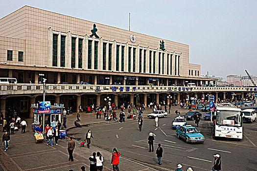 火车站,大连,中国