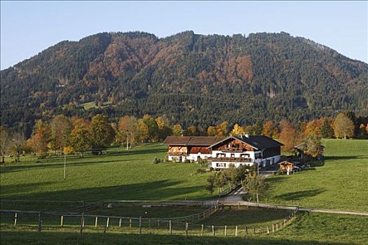 农舍,上巴伐利亚,德国