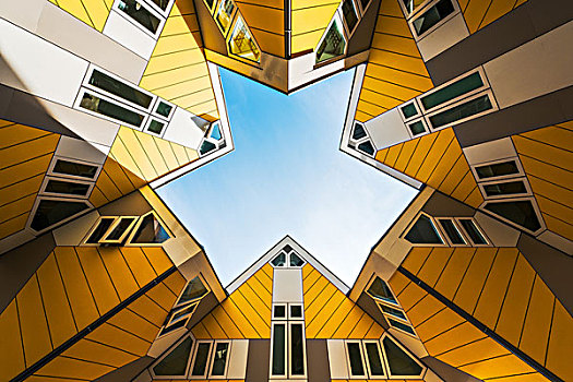 鹿特丹,荷兰,立体方块屋