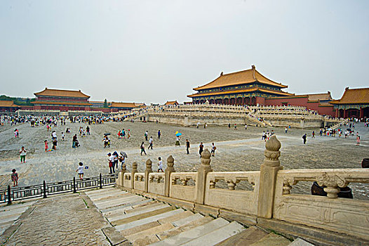 北京,故宫,建筑,古迹,花坛,文明,城楼,象征,紫禁城,金碧辉煌,国家,宏伟,大门,开放,游客
