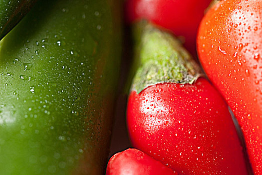 绿色,红辣椒,全画幅