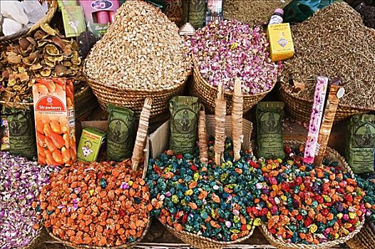 干花,玛拉喀什,摩洛哥