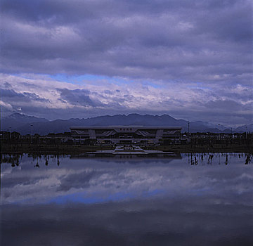 安徽,屯溪,新安江,文峰桥,高铁,黄山北站,霞光