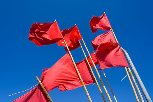 红色,标记,旗帜,渔网,西兰岛,丹麦