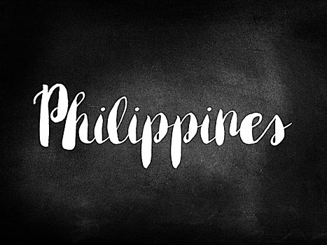 菲律宾,书写,黑板