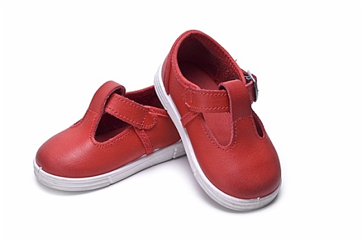 红色,鞋,儿童