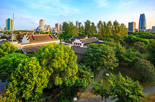 外景,大门,天空,蓝天