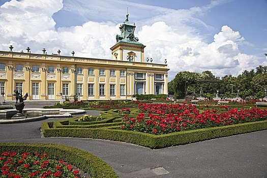 花园,华沙,波兰